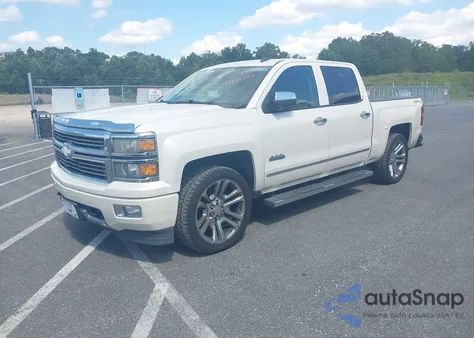 2014 Chevrolet Silverado 1500 High Country из США, поврежденный, VIN 3GCUKTEJ9EG448531